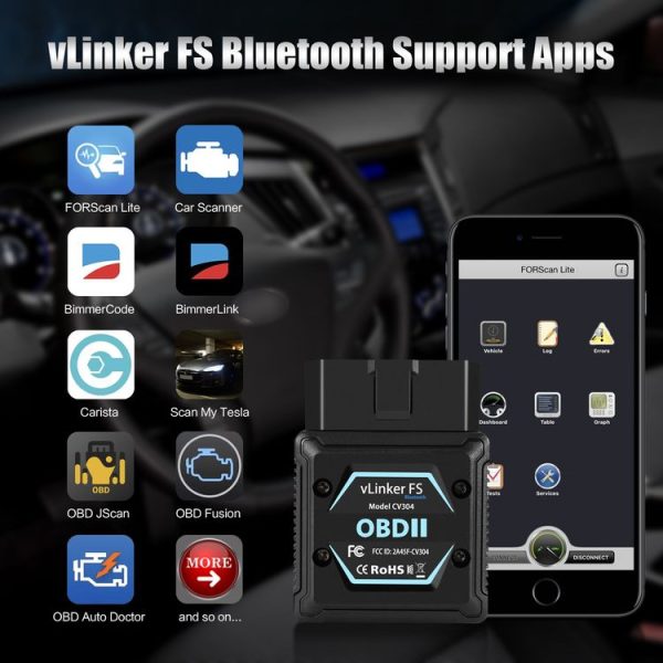 OBD2 Bluetooth Diagnostic Tool - Image 6