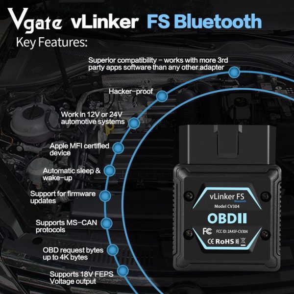 OBD2 Bluetooth Diagnostic Tool - Image 7