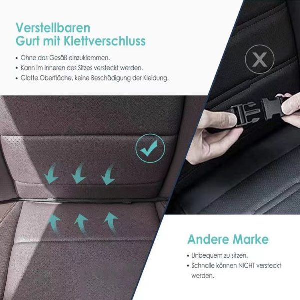 Car Rear Seat Oxford Cloth Storage Bag Car Seat Back Anti-kick Pad - Image 3