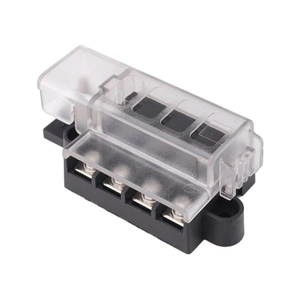 4 Way Fuse Block with Fuses and Terminals - Image 2