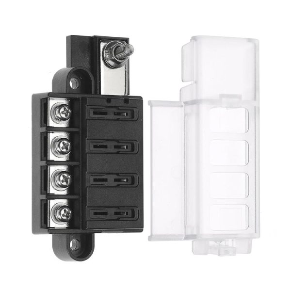 4 Way Fuse Block with Fuses and Terminals - Image 5