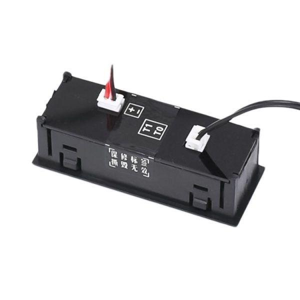 3 in 1 DC5-50V Car High-precision Electronic LED Luminous Clock + Thermometer + Voltmeter (Red) - Image 5