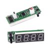 3 in 1 DC5-50V Car High-precision Electronic LED Luminous Clock + Thermometer + Voltmeter (Red) - Image 6