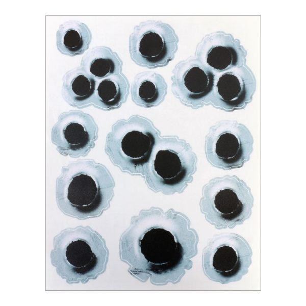 Car PVC Self-adhesive Bullet Hole Scratch Personalized Stickers - Image 2