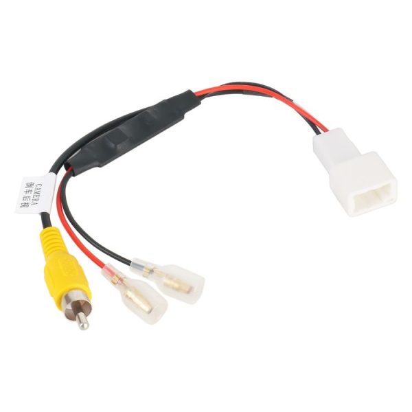 Toyota Car Rear View Camera 4 Pin Video Output Adapter Cable