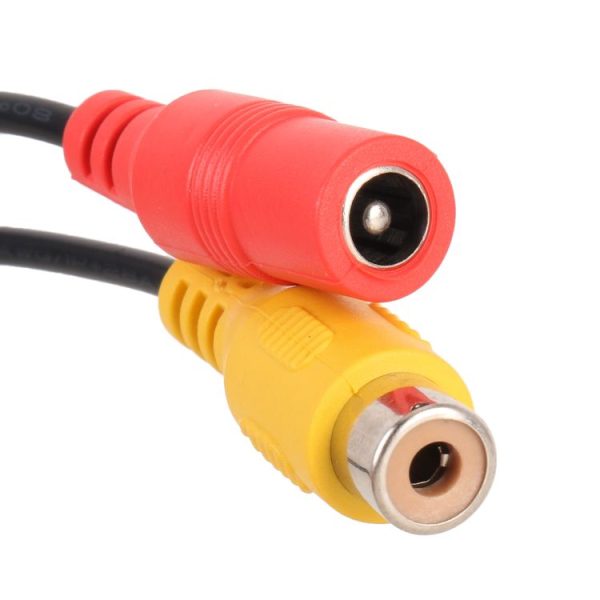 Car Rear View Camera 4 Pin Male to CVBS RCA Female Video Adapter Cable - Image 5