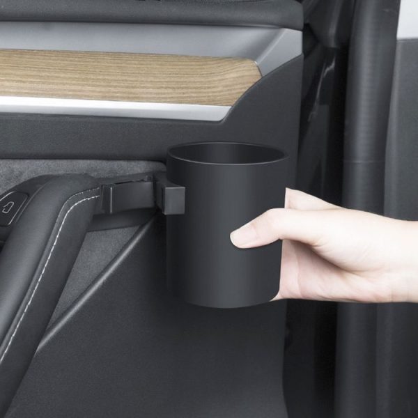 Tesla Model Y / 3 2pcs / Set Car Door Main Driver & Co-pilot Water Cup Storage Holder - Image 5
