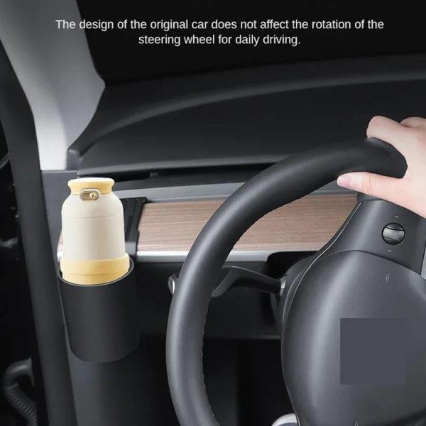 Tesla Model Y / 3 Car Door Dashboard Water Cup Storage Holder - Image 7
