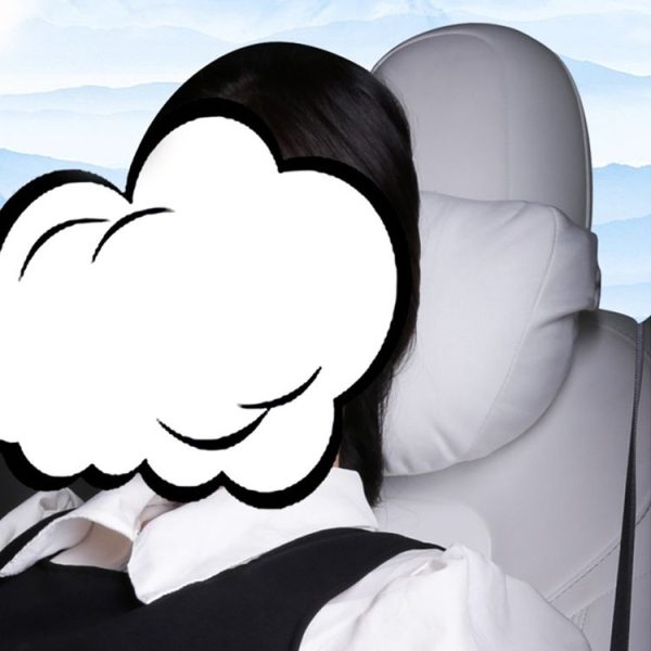 Tesla Model 3 / Y Car Seat Neck Protector Headrest (Black) - Image 5