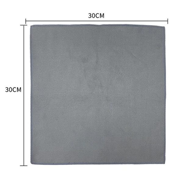 Tesla General Car Microfiber Towel Cleaning Rag, Style: No LOGO, Size: 30 x 30cm - Image 2