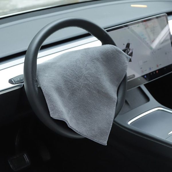 Tesla General Car Microfiber Towel Cleaning Rag, Style: No LOGO, Size: 30 x 30cm - Image 7