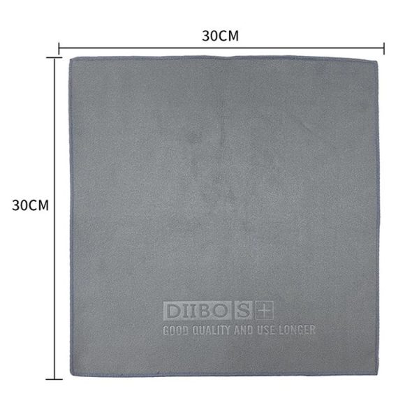Tesla General Car Microfiber Towel Cleaning Rag, Style: With LOGO, Size: 30 x 30cm - Image 2