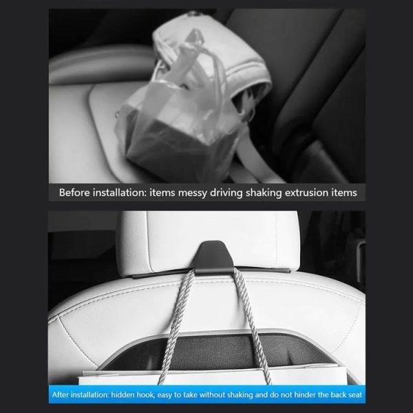 Tesla Model Y / 3 Car Seat Back Hook - Image 7