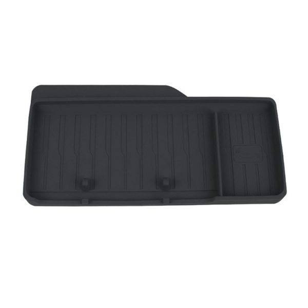 Tesla Model Y / 3 Car Central Control Screen Hidden ETC Silicone Storage Box (Black)