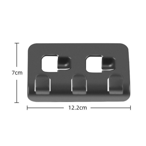 Tesla Model Y 2021-2023 Car Snap-on Trunk Button Storage Hook - Image 2