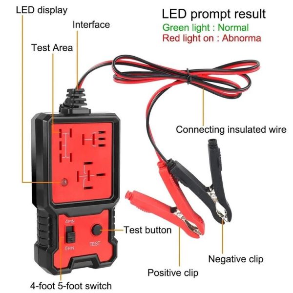 CNBJ-707 4 Pin 5 Pin Relays Quick Tester - Image 2