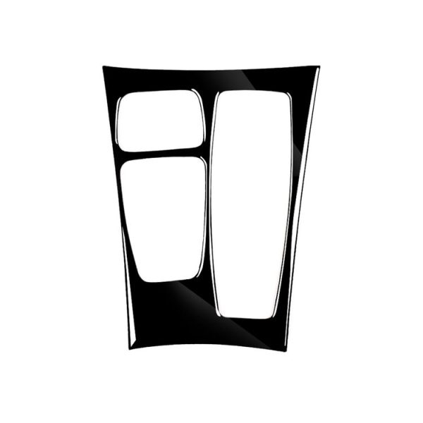 Car Right Drive Gear Panel Decorative Sticker for BMW X5 E70 2008-2013 / X6 E71 2009-2014, Basic Version (Black) - Image 2