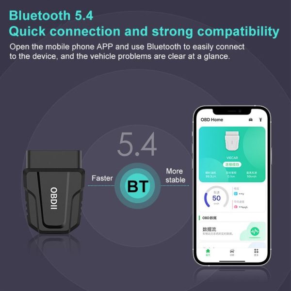 V011 Car Bluetooth Connection OBD Diagnostic Detection Tool - Image 3