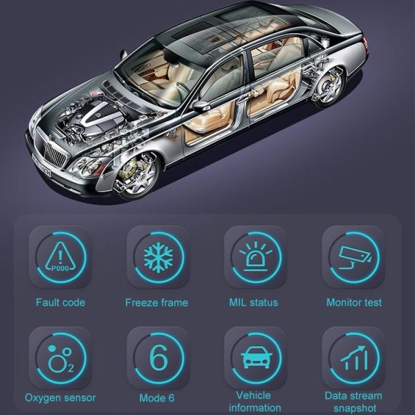 V011 Car Bluetooth Connection OBD Diagnostic Detection Tool - Image 5