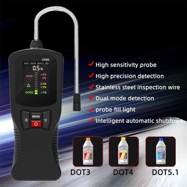 V066 Car Brake Fluid Detection Pen Moisture Tester - Image 3