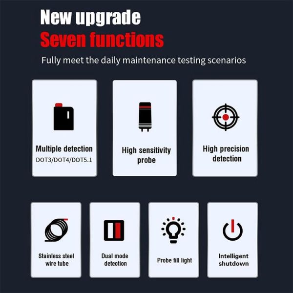 V066 Car Brake Fluid Detection Pen Moisture Tester - Image 4
