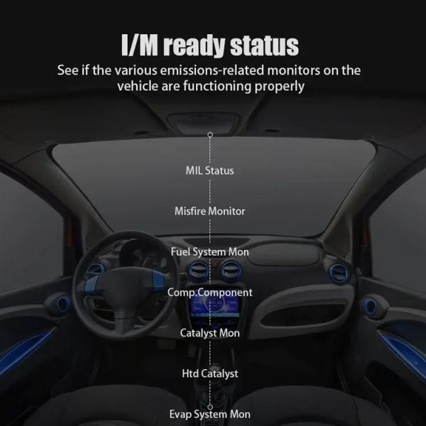 V314 Car OBD Diagnostic Instrument Fault Clear Code Reader - Image 7
