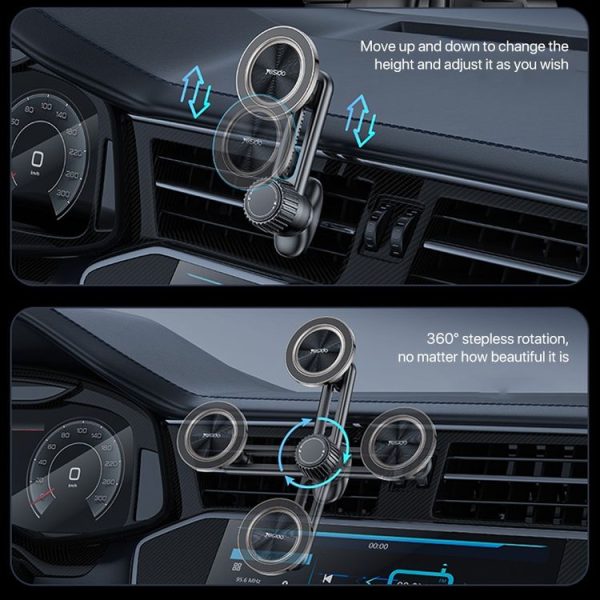 Yesido C168 MagSafe Magnetic Car Air Vent Phone Holder - Image 9
