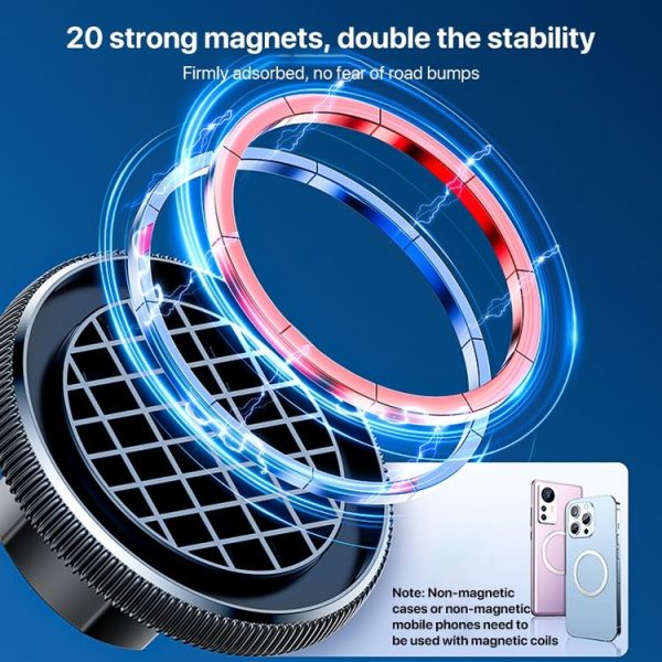 Yesido C177 Mini Suction Cup Type Magsafe Magnetic Car Holder - Image 6