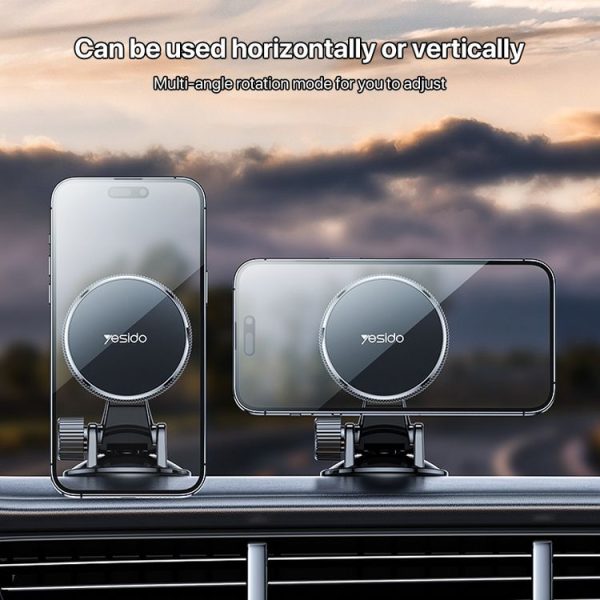 Yesido C177 Mini Suction Cup Type Magsafe Magnetic Car Holder - Image 9