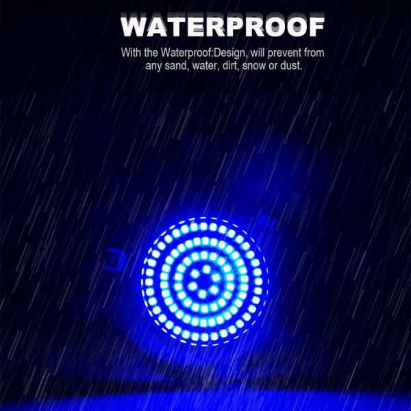 Ship / Yacht 10-30V 90LEDs Waterproof Stainless Steel Underwater Light (Blue Light) - Image 6