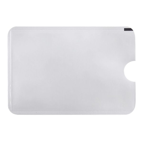 100pcs Aluminum Foil Anti Theft RFID Blocking Sleeve Card Protector, Size: 9.1*6.3cm - Image 3