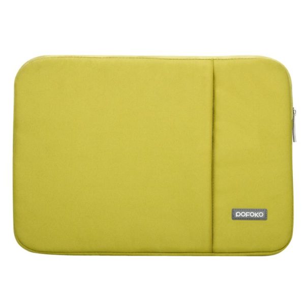 POFOKO Oscar Series 15.4 inch Inner Package Case Pouch Bag Sleeve for Laptop Notebook (Green) - Image 2