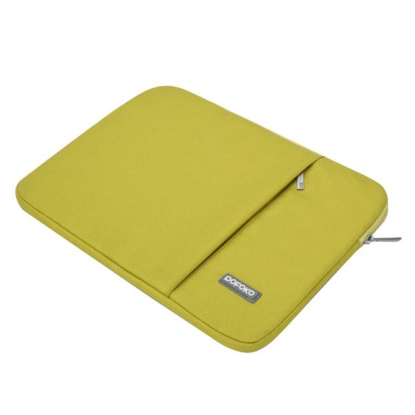 POFOKO Oscar Series 15.4 inch Inner Package Case Pouch Bag Sleeve for Laptop Notebook (Green) - Image 3
