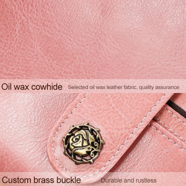 3522 Short Anti-magnetic RFID Wallet Multi-function Wallet for Ladies, with Card Slots (Yellow) - Image 6