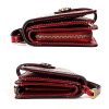 3555 Large Capacity Long Multi-function Anti-magnetic RFID Wallet Clutch for Ladies with Card Slots (Red) - Image 4
