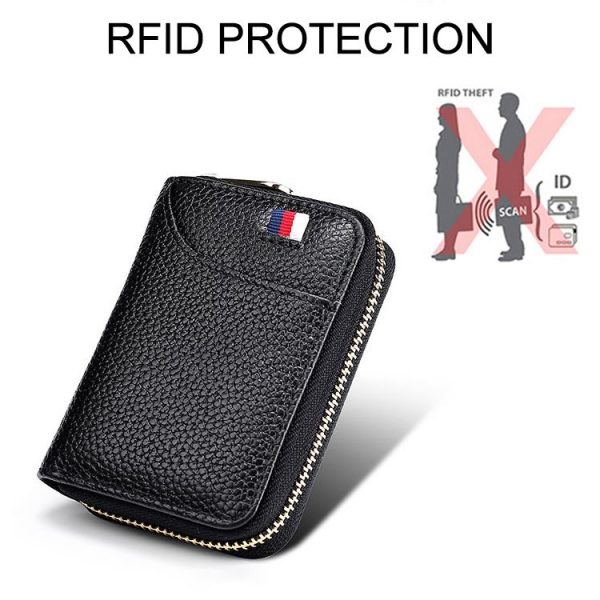 KB151 Multi-card Anti-magnetic RFID Organ Card Package Ladies Wallet (Coffee) - Image 7