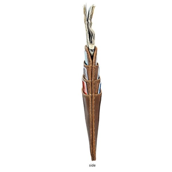 KB108 Antimagnetic RFID Fashion Crazy Horse Texture Bus Credit Card Package burglar brush - Image 4