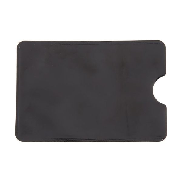 100pcs Aluminum Foil RFID Blocking Credit Card ID Bank Card Case, Size: 9 x 6.3cm (Black) - Image 3