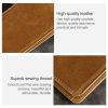 KB186 Antimagnetic RFID Mini Crazy Horse Texture Leather Billfold Card Wallet for Men and Women (Blue) - Image 8