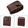 KB187 Litchi Texture Leather Large-capacity Card Holder Wallet (Coffee) - Image 2
