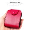 KB187 Litchi Texture Leather Large-capacity Card Holder Wallet (Coffee) - Image 7
