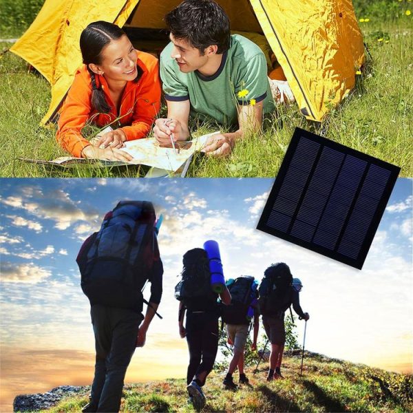 Portable Outdoor Sports Necessity 1.5W 6V A-grade Monocrystalline Silicon Solar Panel - Image 6