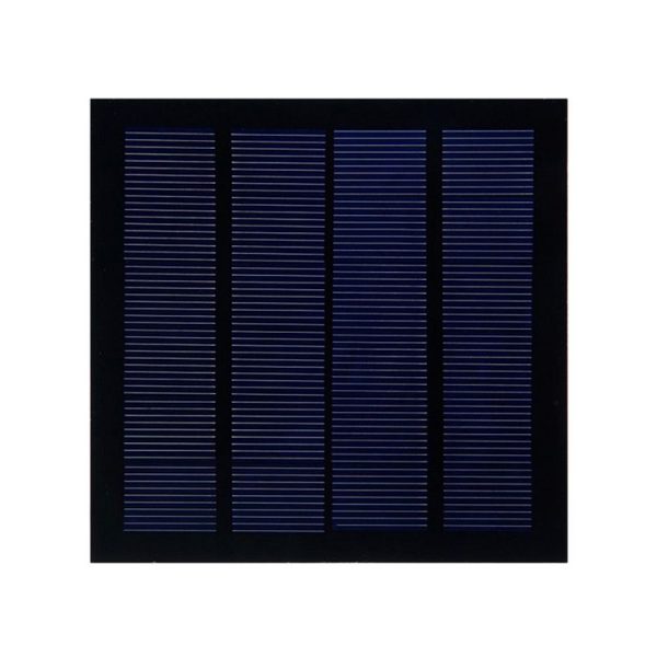 Portable Outdoor Sports Necessity 1.5W 12V A-grade Monocrystalline Silicon Solar Panel - Image 2