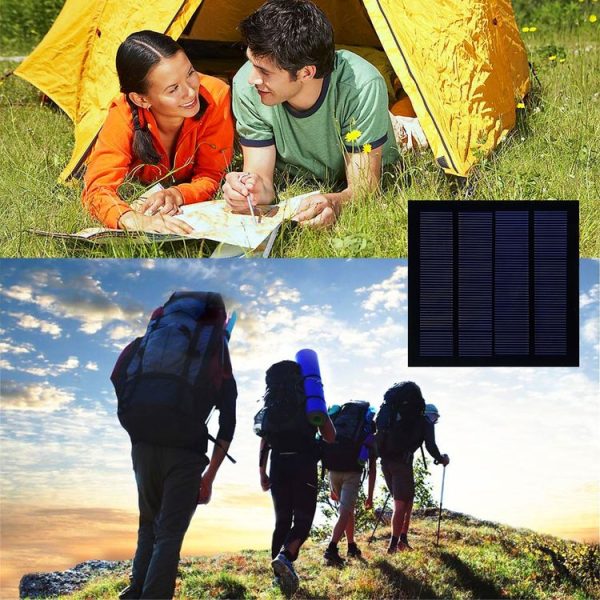 Portable Outdoor Sports Necessity 1.5W 12V A-grade Monocrystalline Silicon Solar Panel - Image 6