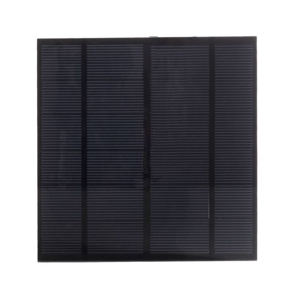 Portable Outdoor Sports Necessity 3W 6V A-grade Monocrystalline Silicon Solar Panel - Image 2