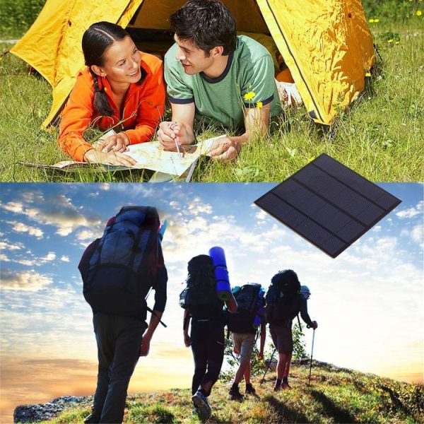 Portable Outdoor Sports Necessity 3W 6V A-grade Monocrystalline Silicon Solar Panel - Image 7