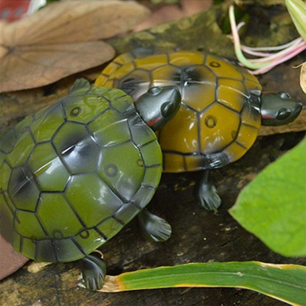 9993 Infrared Sensor Remote Control Simulated Tortoise Creative Children Electric Tricky Toy Model (Yellow) - Image 7