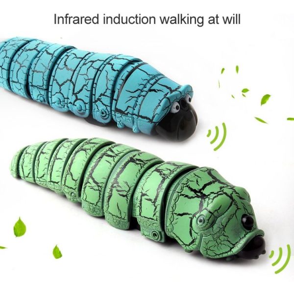 9910A Infrared Sensor Remote Control Simulated Insect Creative Children Electric Tricky Toy Model (Purple) - Image 5