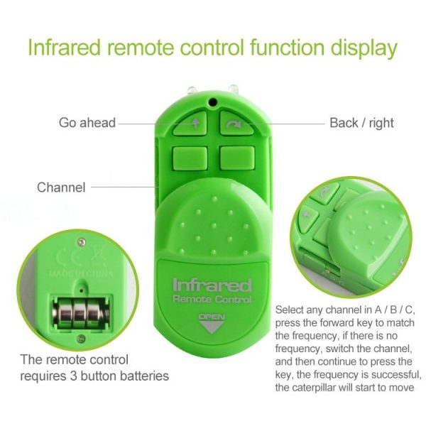9910A Infrared Sensor Remote Control Simulated Insect Creative Children Electric Tricky Toy Model (Purple) - Image 9