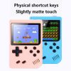 MK800 3.0 inch Macaron Mini Retro Classic Handheld Game Console for Kids Built-in 800 Games, Support AV Output (Blue) - Image 6